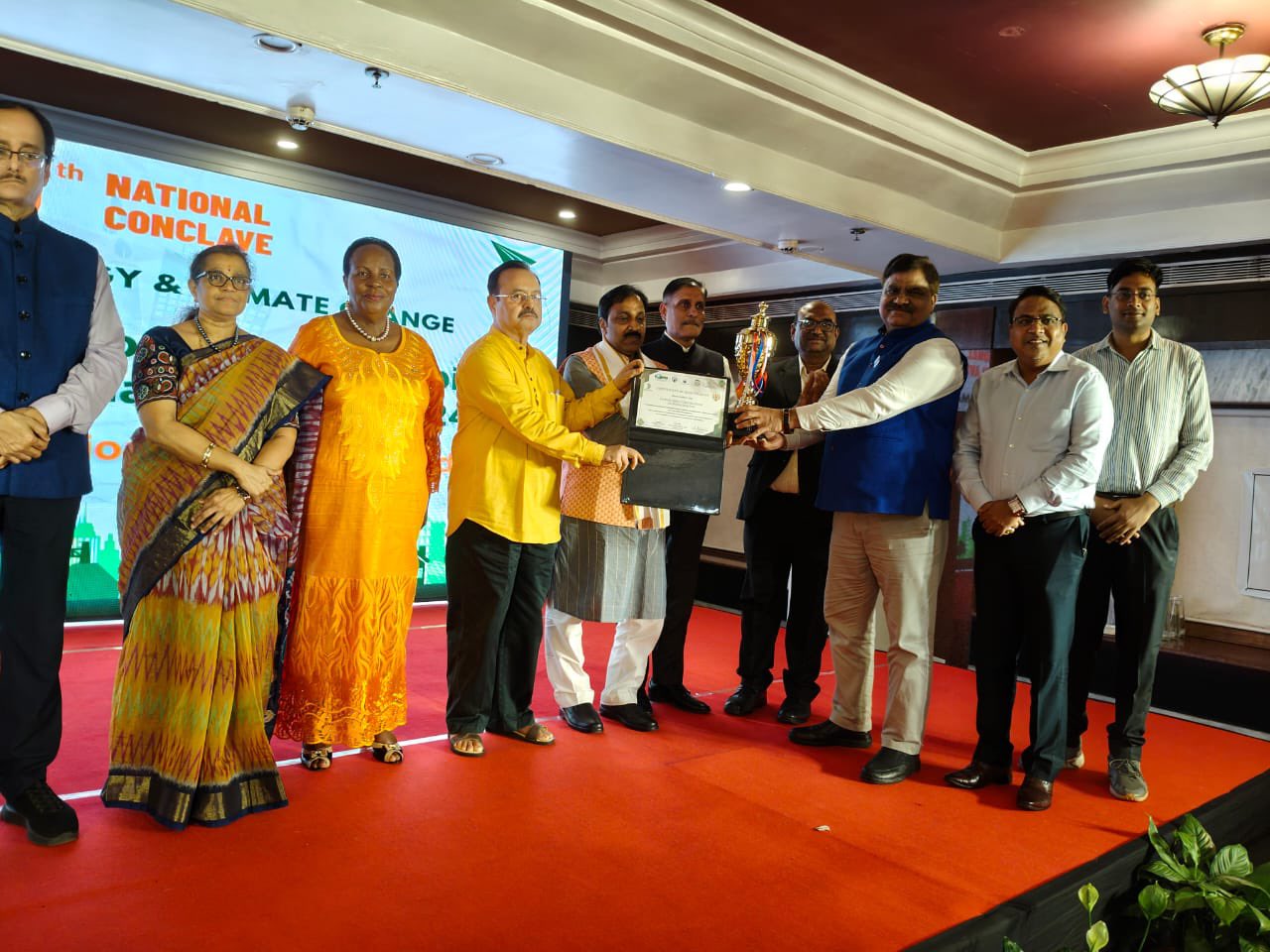 POWERGRID awarded with Gold Award for CSR at Kalinga CSR Excellence Awards 2025