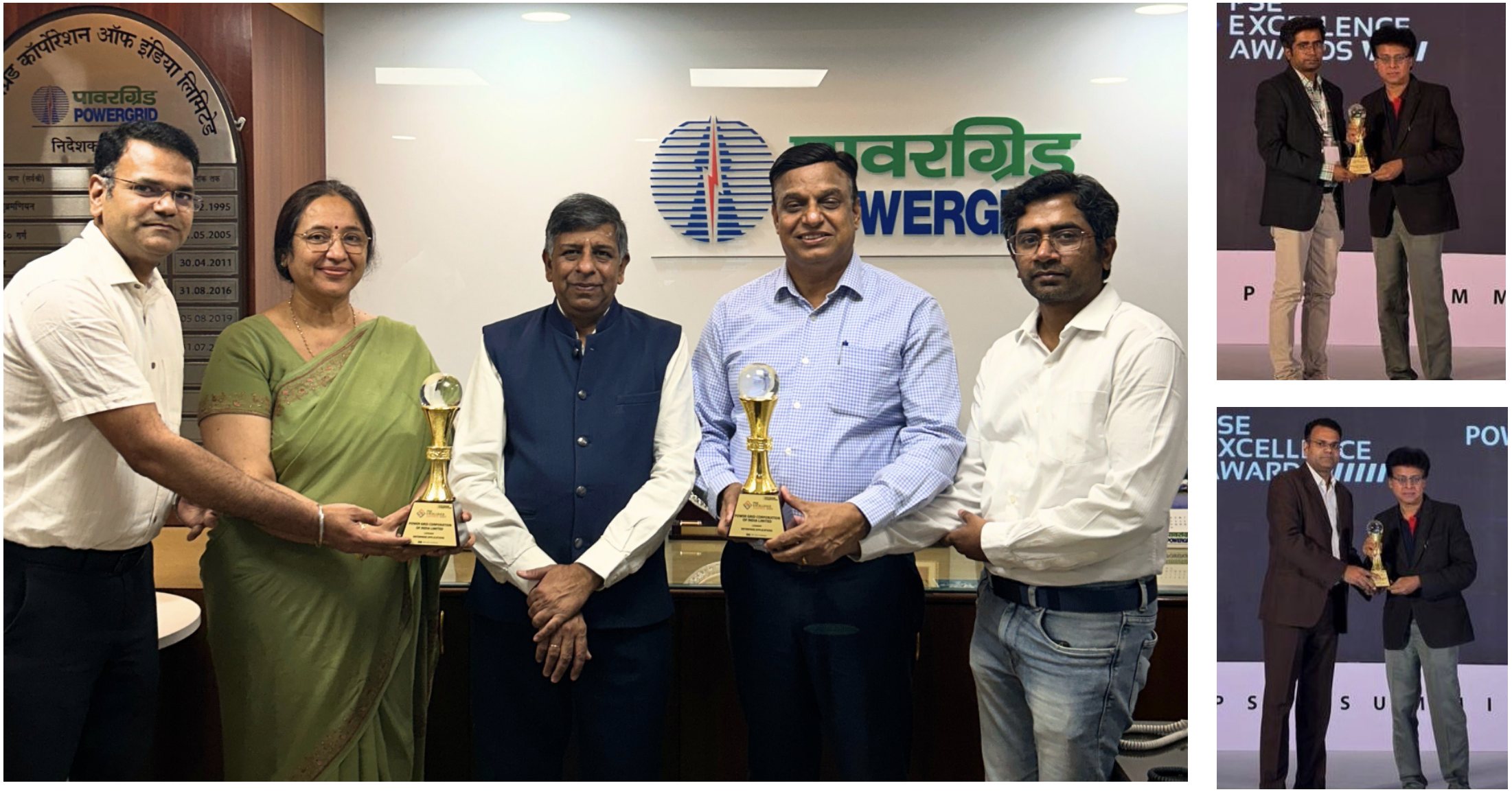 पावरग्रिड ईआरपी एंड आईटी ने हैदराबाद में पीएसई समिट 2025 में ‘एंटरप्राइज एप्लीकेशन’ श्रेणी में दो पुरस्कार जीते