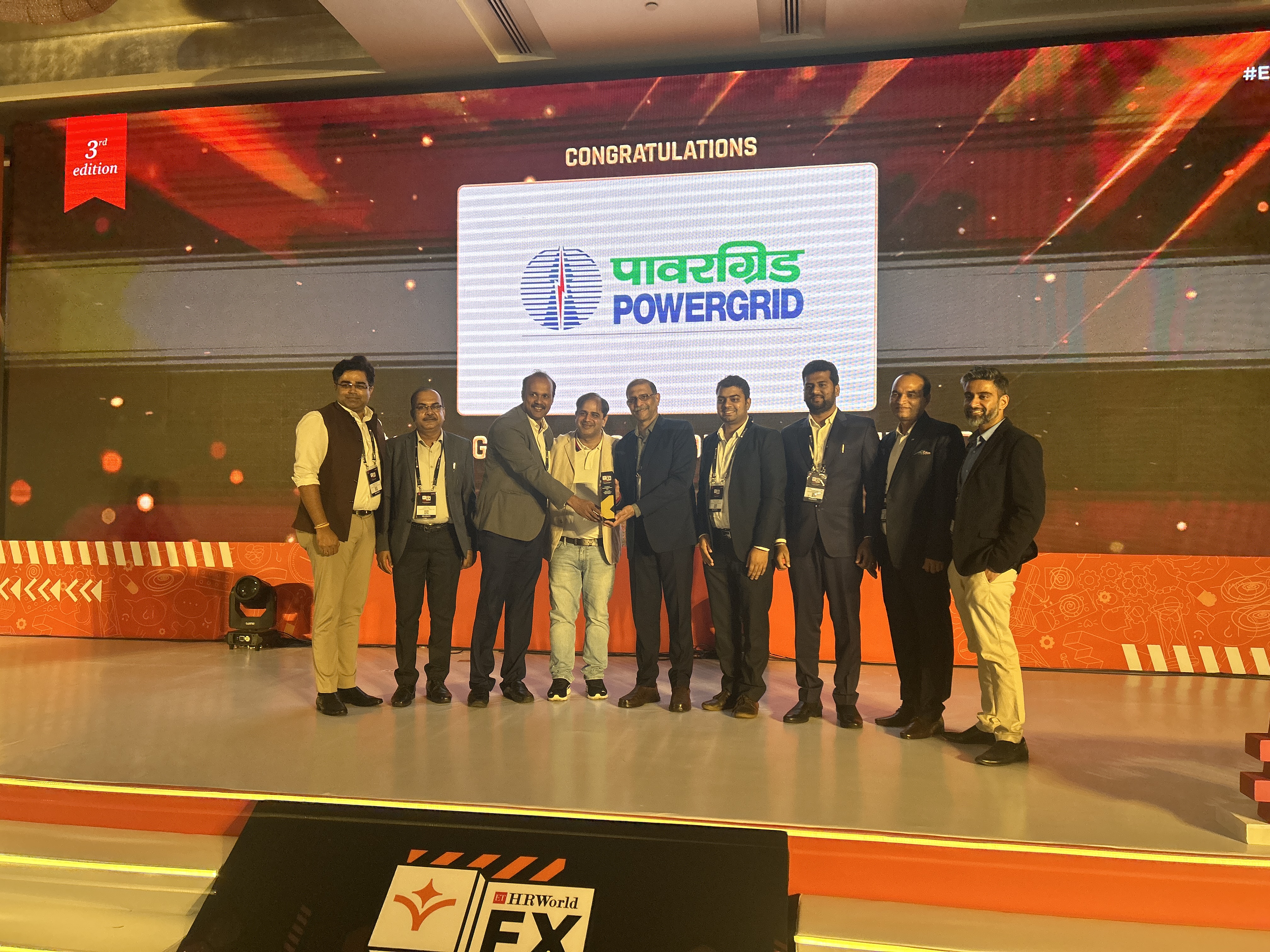 POWERGRID conferred with the Exceptional Employee Experience – PSUs award