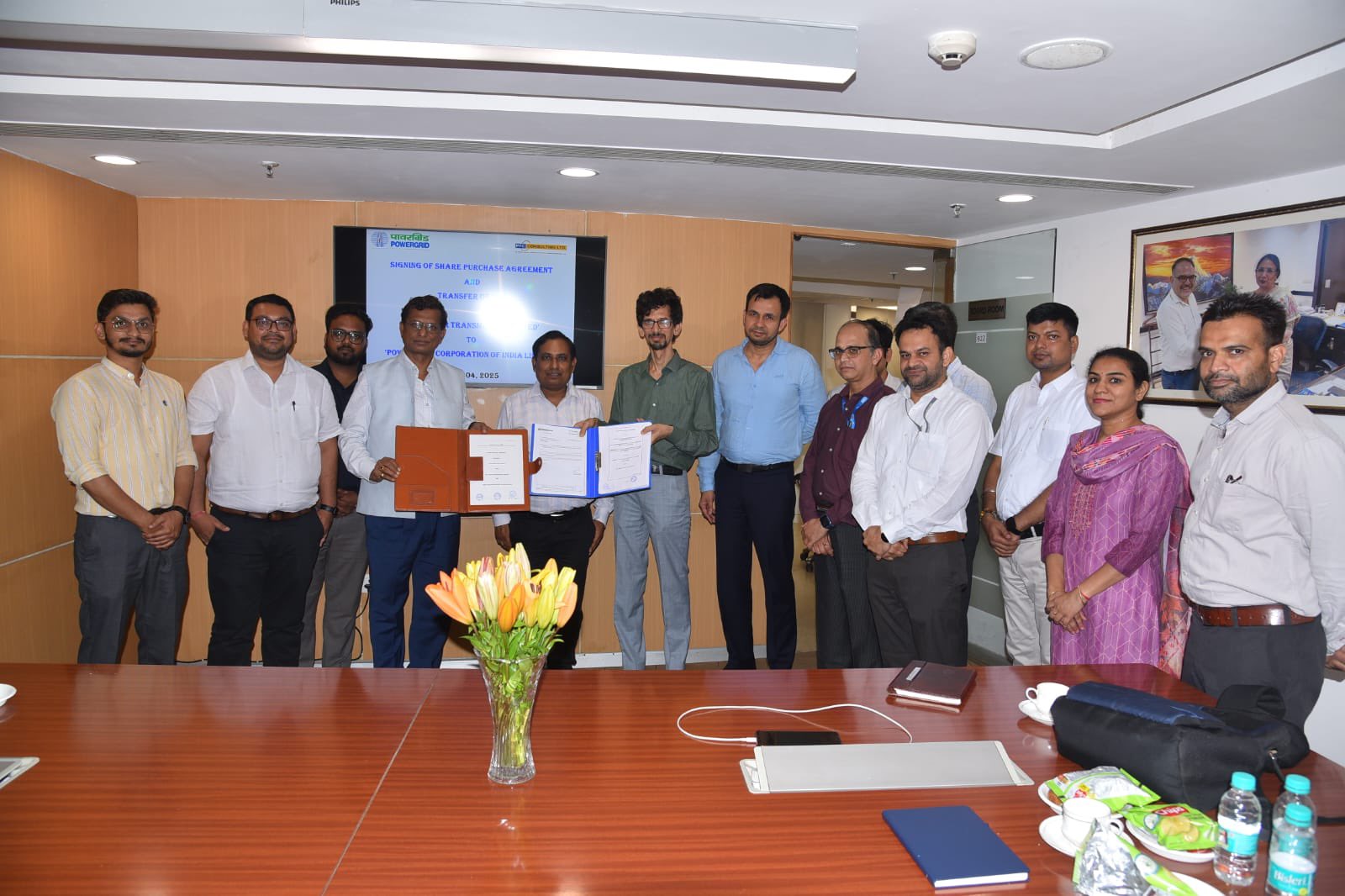 POWERGRID acquires MEL Power Transmission Ltd. from PFCCL