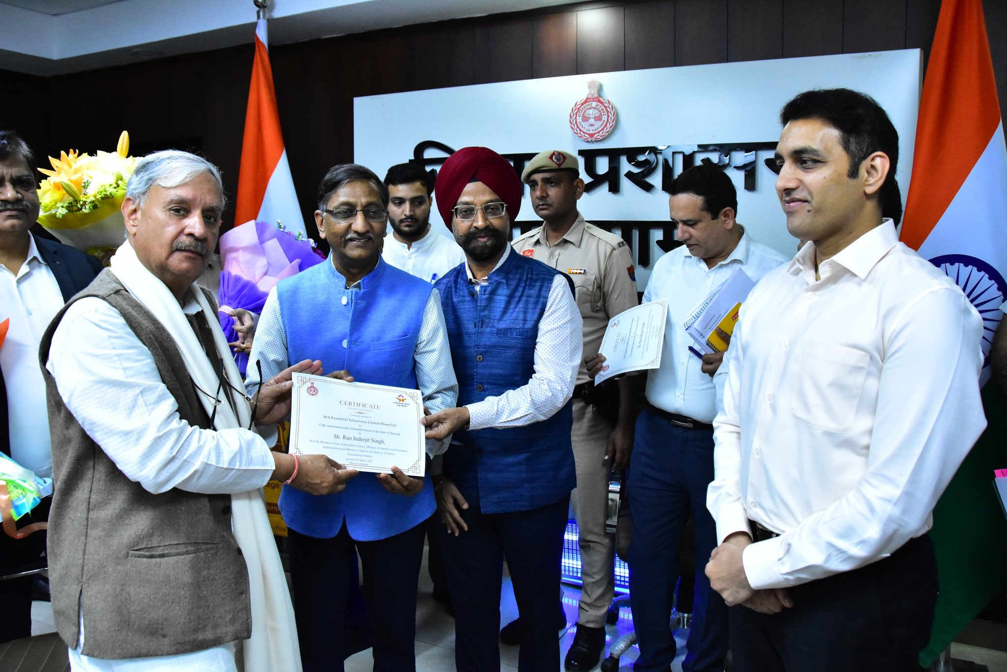 PowerTel hands over medical equipment under CSR