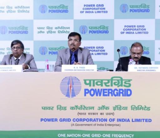 Shri R. K. Tyagi, CMD POWERGRID addressed press and analysts