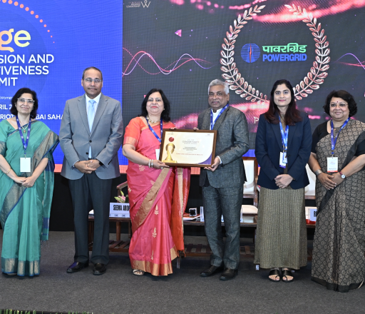 POWERGRID awarded with CII-CWL Gender Parity Business Award