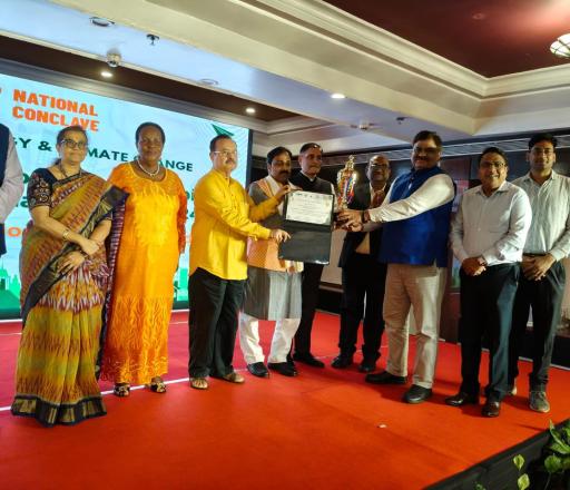 POWERGRID awarded with Gold Award for CSR at Kalinga CSR Excellence Awards 2025