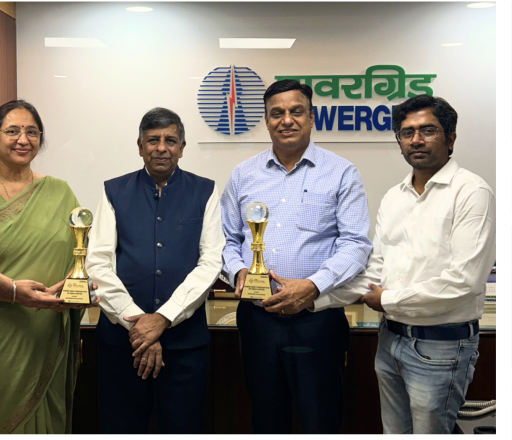 पावरग्रिड ईआरपी एंड आईटी ने हैदराबाद में पीएसई समिट 2025 में ‘एंटरप्राइज एप्लीकेशन’ श्रेणी में दो पुरस्कार जीते