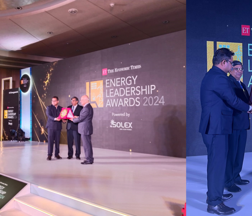 Shri R K Tyagi , CMD POWERGRID, has been awarded the Economic Times Energy Leadership Award 2024 for “Significant Contribution in Energy Sector”. 